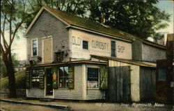 Old Curiosity Shop Plymouth, MA Postcard Postcard