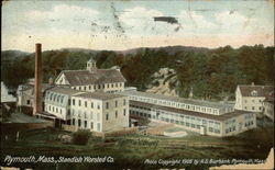 Standish Worsted Co Plymouth, MA Postcard Postcard