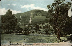 Greylock Mt. 3505 Ft. High Adams, MA Postcard Postcard