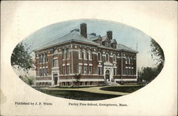 Perley Free School Postcard