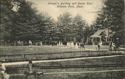 Whalom Park - Women's Building and Dance Hall Postcard