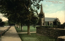 St. Barnabas College Falmouth, MA Postcard Postcard