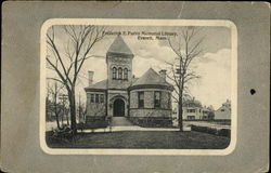 Frederick E. Parlin Memorial Library Postcard