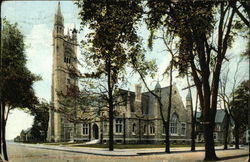Parish House and Parsonage of Unitarian Memorial Church Postcard