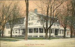 Irving House Dalton, MA Postcard Postcard