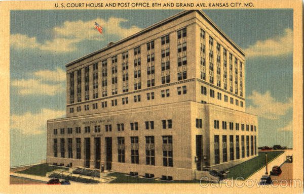 U. S. Court House And Post Office, 8th and Grand Ave Kansas City Missouri