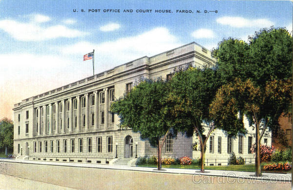 U. S. Post Office And Court House Fargo North Dakota