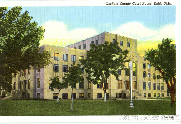 Garfield County Court House Enid Oklahoma