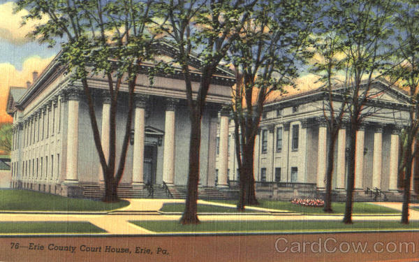 Erie County Court House Pennsylvania Erie County Court House Pennsylvania