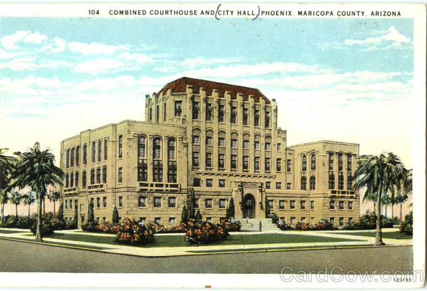 Combined Courthouse And City Hall Phoenix Arizona