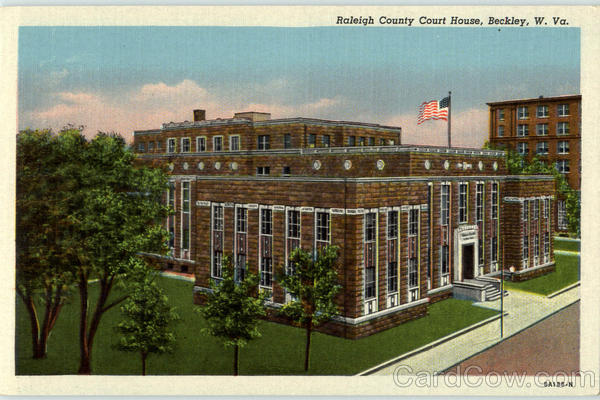 Raleigh County Court House Beckley West Virginia