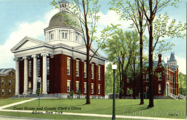 Court House And County Clerk's Office Albion New York