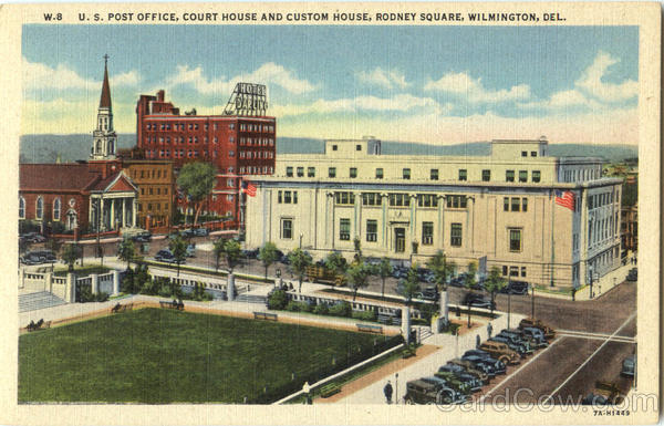 U. S. Post Office Court House And Custom House Rodney Square Wilmington Delaware