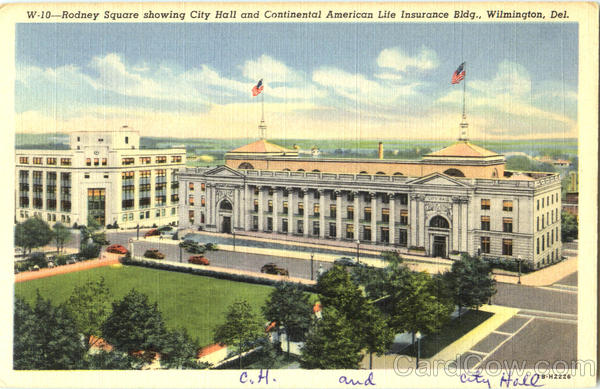 Rodney Square Wilmington Delaware