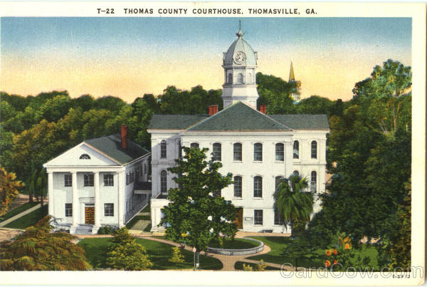 Thomas County Courthouse Thomasville Georgia Thomas County Courthouse Thomasville Georgia