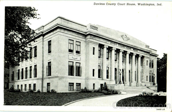 Daviess County Court House Washington Indiana