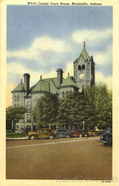 White County Court House Monticello Indiana