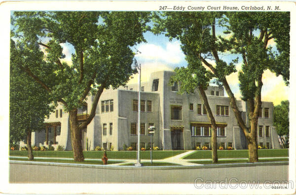 Eddy County Court House Carlsbad New Mexico