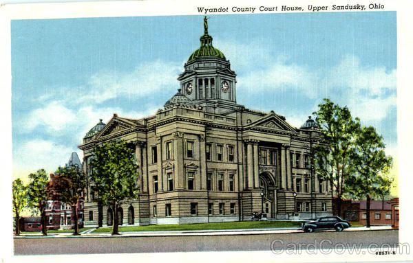 Wyandot County Court House Upper Sandusky Ohio