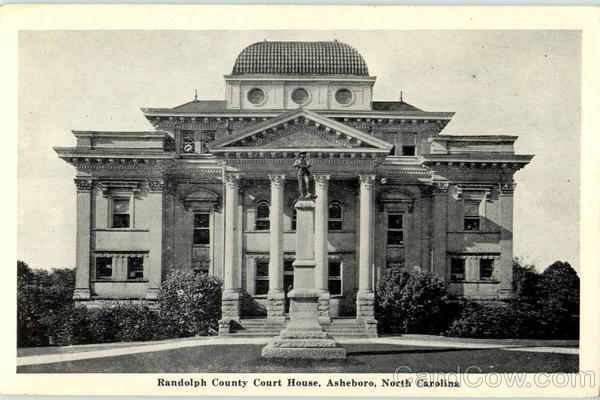 Randolph County Court House Asheboro North Carolina
