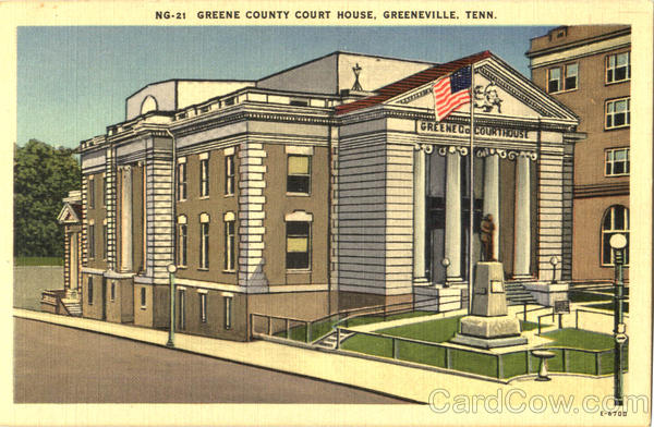 Greene County Court House Greeneville Tennessee