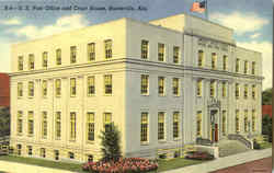 U. S. Post Office And Court House Postcard