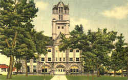 Henry County Courthouse Clinton, MO Postcard Postcard