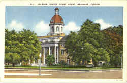 Jackson County Court House Postcard