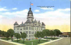 Jasper County Court House Postcard