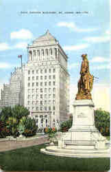 Civil Courts Building St. Louis, MO Postcard Postcard