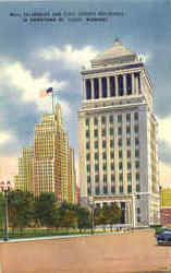 Bell Telephone And Civil Courts Building Postcard