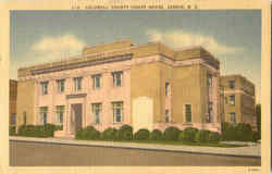 Caldwell County Court House Postcard