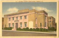 Caldwell County Court House Lenoir, NC Postcard Postcard