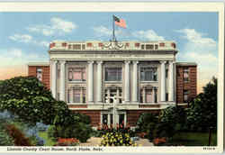 Lincoln County Court House North Platte, NE Postcard Postcard