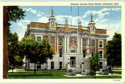 Dawson County Court House Postcard