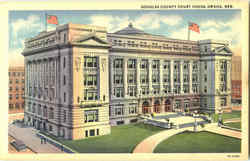 Douglas County Court House Omaha, NE Postcard Postcard