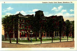 Cambria County Court House Ebensburg, PA Postcard Postcard