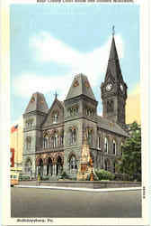 Blair County Court House And Soldiers Monument Postcard