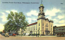 Lycoming County Court House Williamsport, PA Postcard Postcard