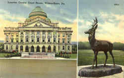 Luzerne County Court House Postcard