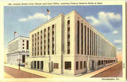 United States Court House And Post Office Postcard