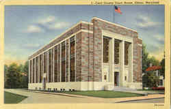 Cecil County Court House Postcard