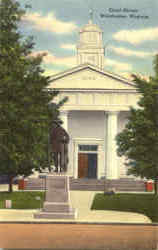 Court House Winchester, VA Postcard Postcard