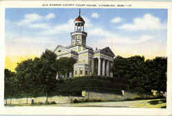 Old Warren County Court House Postcard