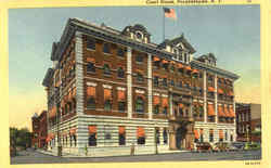 Court House Poughkeepsie, NY Postcard Postcard