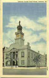 Lebanon County Court House Pennsylvania Postcard Postcard