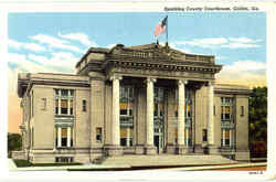 Spalding County Courthouse Griffin, GA Postcard Postcard