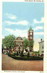 Court Square Mount Sterling, KY Postcard Postcard