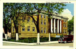 County Court House Postcard