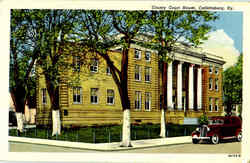 County Court House Catlettsburg, KY Postcard Postcard